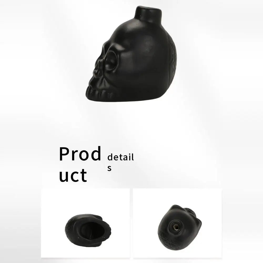 Creepy Death Whistle Loud Human Scream War Whistle High Decibels Authentic Human Sounding Aztec War Whistle for Skull Shape