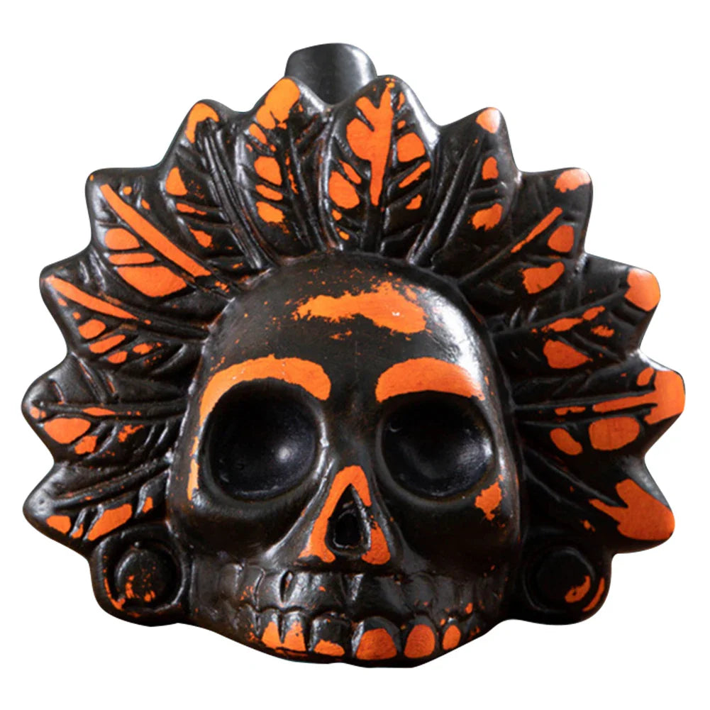Authentic Aztec Whistle Loud Spooky Aztec Death Whistle Scream Whistle for Halloween Prank Props